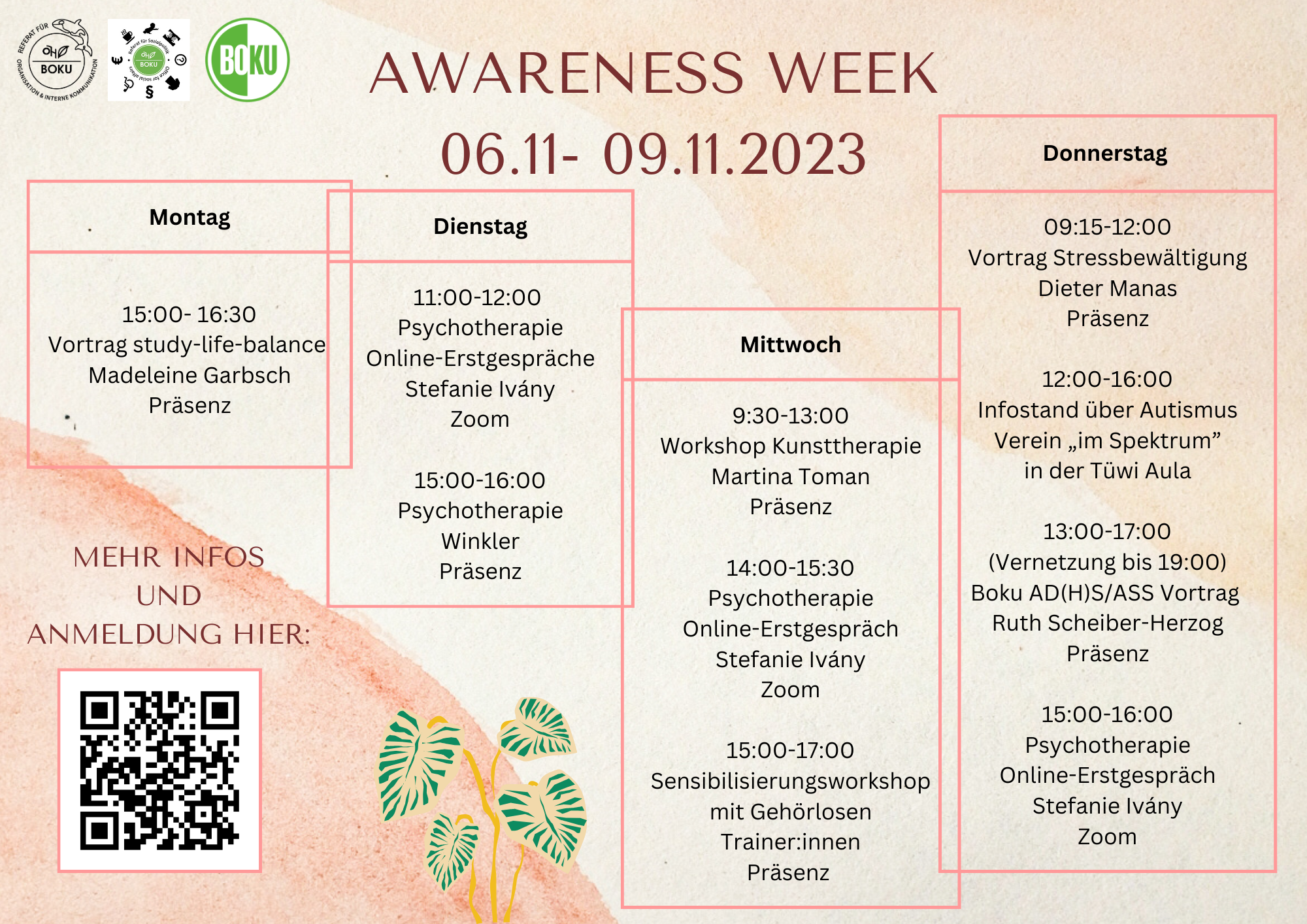 Awareness Week Plan